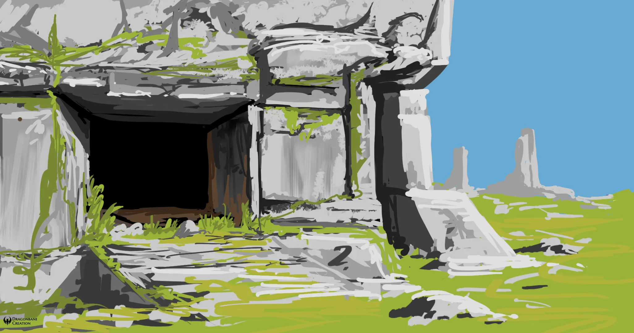 2. Ancient Ruins - First Concept