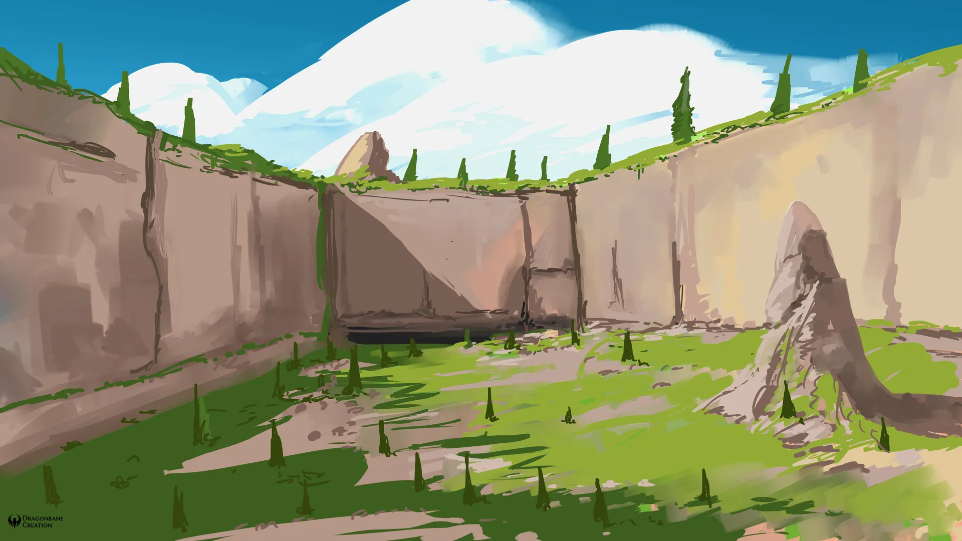 3. Ancient Ruins - Canyon