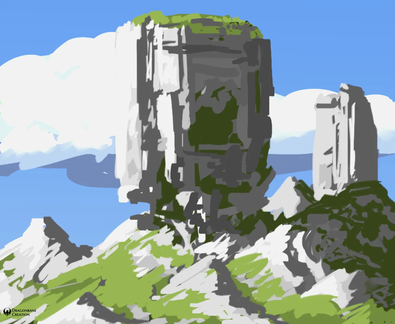 Tower ruins